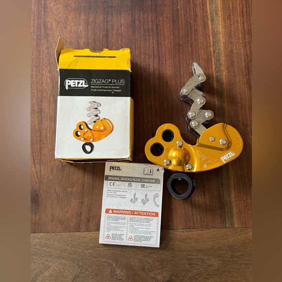 Petzl Zigzag Plus Mechanical Prusik - Orange - Picture 2 of 7